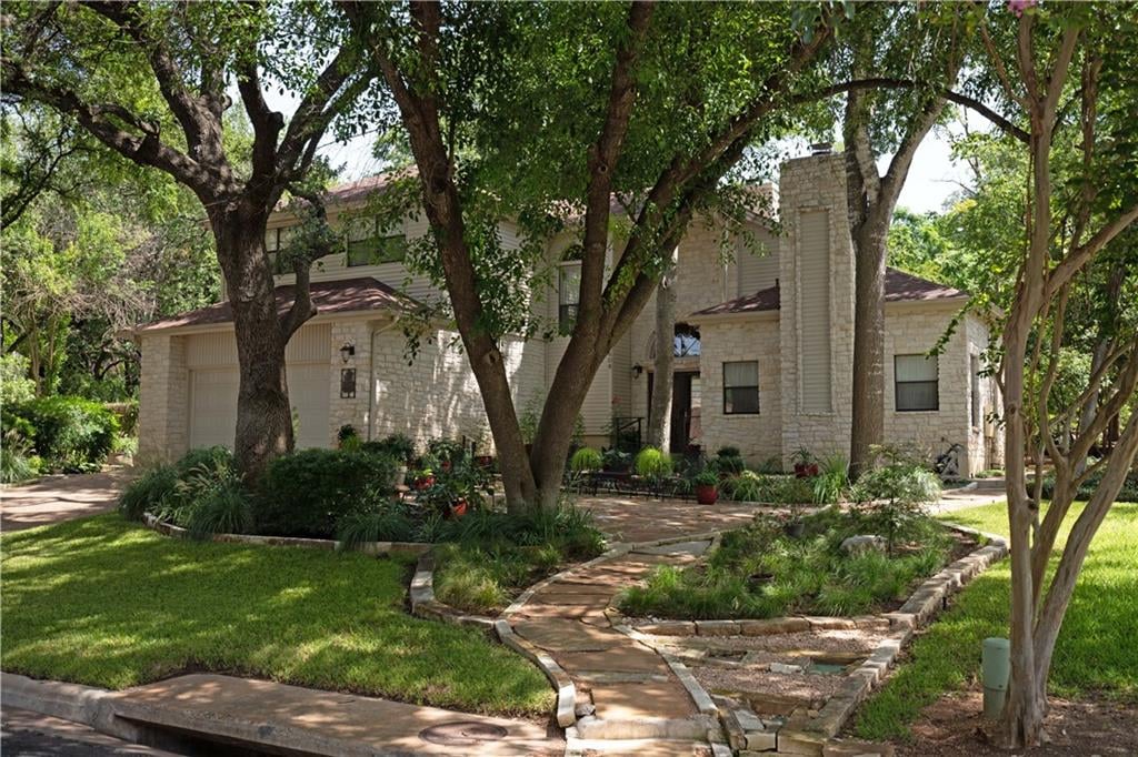 View 4608 Palisade DR in Cliff Over Lake Austin 02 4608 Palisade DR - front exterior - Luxury home in Cliff Over Lake Austin 02, Austin, TX
