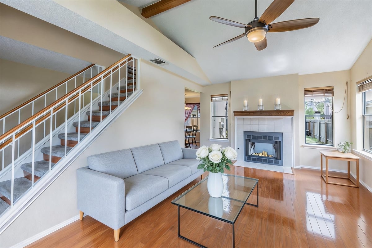 Living area at 4608 Velasco Pl - 3 bed 2 bath home