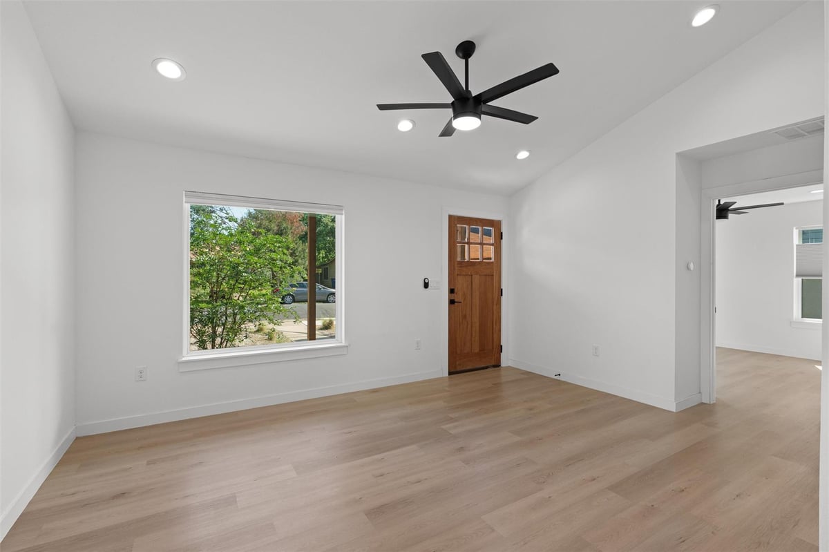 Kitchen at 4609 Leslie Ave Unit #1 - 2 bed 2 bath home