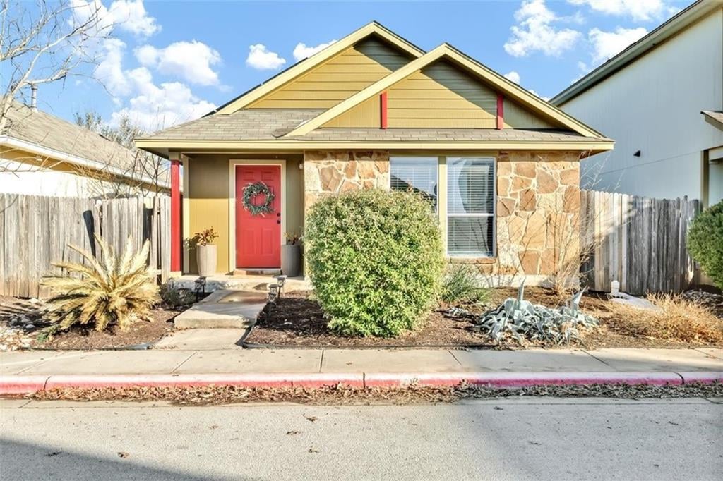 View 4611 Best Way Ln in Chaparral Crossing Condo Amd 4611 Best Way Ln - front exterior - Luxury home in Chaparral Crossing Condo Amd, Austin, TX