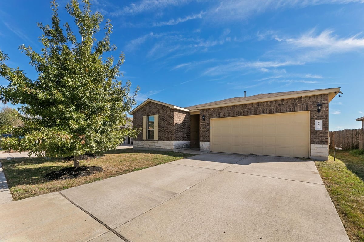View 4613 Cleto St in Austins Colony Sec 6B 4613 Cleto St - front exterior - Luxury home in Austins Colony Sec 6B, Austin, TX