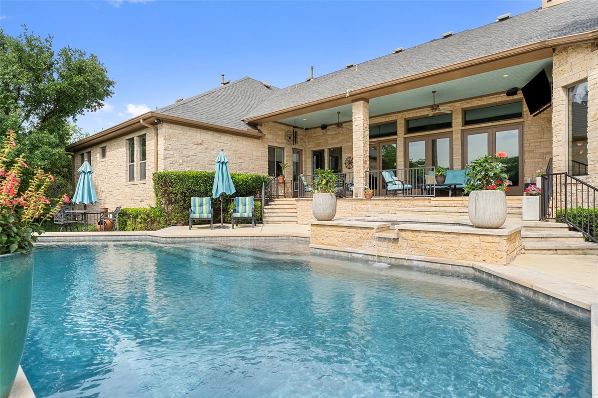 View 4616 High Gate Dr in Westminster Glen 4616 High Gate Dr - front exterior - Luxury home in Westminster Glen, Austin, TX