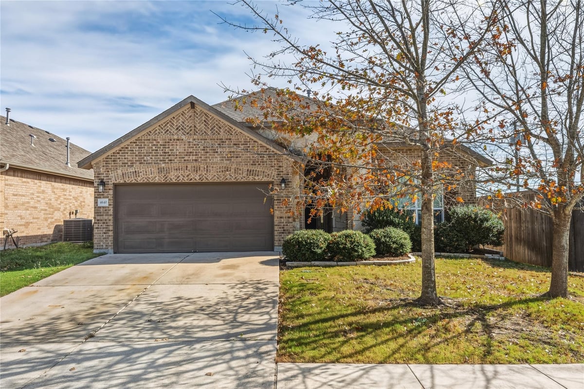 View 4640 Tiddle Ln in Villages Of Hidden Lake Ph 4c The 4640 Tiddle Ln - front exterior - Luxury home in Villages Of Hidden Lake Ph 4c The, Pflugerville, TX