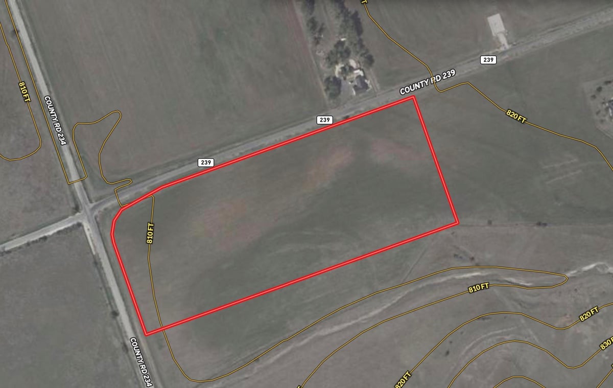 4700 County Road 239 Rd - front exterior - Luxury lot in Parson, Georgetown, TX