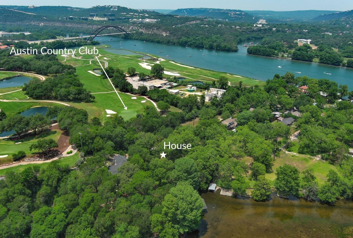 View 4703 Laguna Ln in Logsdon Roy & E C 4703 Laguna Ln - view with 4703 Laguna Ln in Austin - Luxury lot in Logsdon Roy & E C, Austin, TX