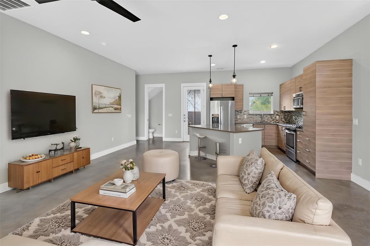 View 4707 Leslie Ave Unit #A in CEDAR VALLEY 4707 Leslie Ave Unit #A - front exterior - Luxury home in CEDAR VALLEY, Austin, TX