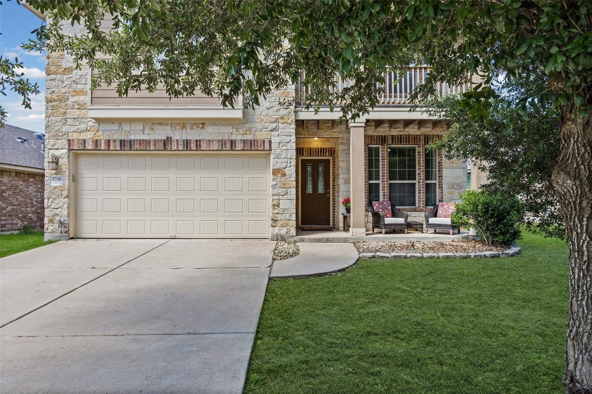 View 4708 Randig LN in Villages Of Hidden Lake Ph 5B 4708 Randig LN - front exterior - Luxury home in Villages Of Hidden Lake Ph 5B, Pflugerville, TX