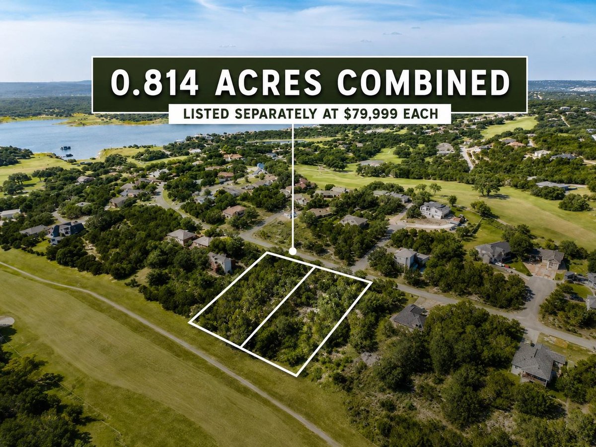 View 4712 Country Club DR in Lago Vista Country Club Estates Sec 01 4712 Country Club DR - front exterior - Luxury lot in Lago Vista Country Club Estates Sec 01, Lago Vista, TX