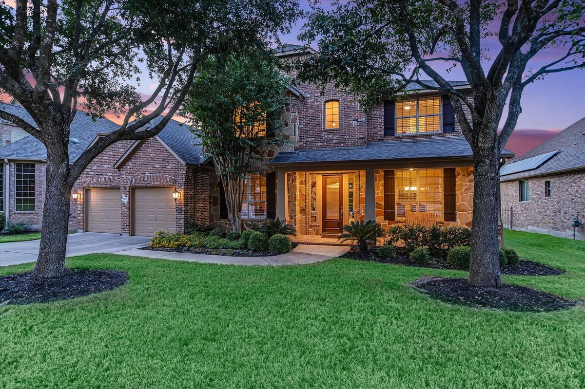 View 4712 Mont Blanc DR in Falconhead West Ph 01 Sec 01 4712 Mont Blanc DR - front exterior - Luxury home in Falconhead West Ph 01 Sec 01, Austin, TX