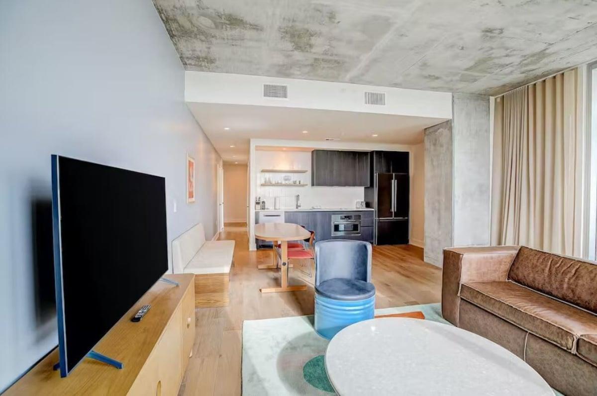 Bathroom at 48 East Ave Unit #1104 - 1 bed 1 bath home