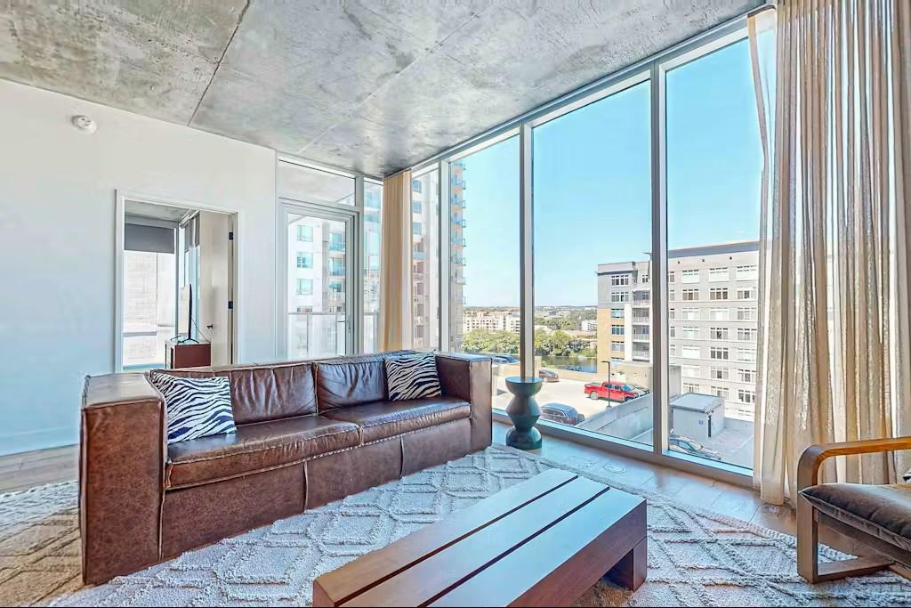 View 48 East Ave Unit #1210 in 48 East Condos 48 East Ave Unit #1210 - front exterior - Luxury home in 48 East Condos, Austin, TX