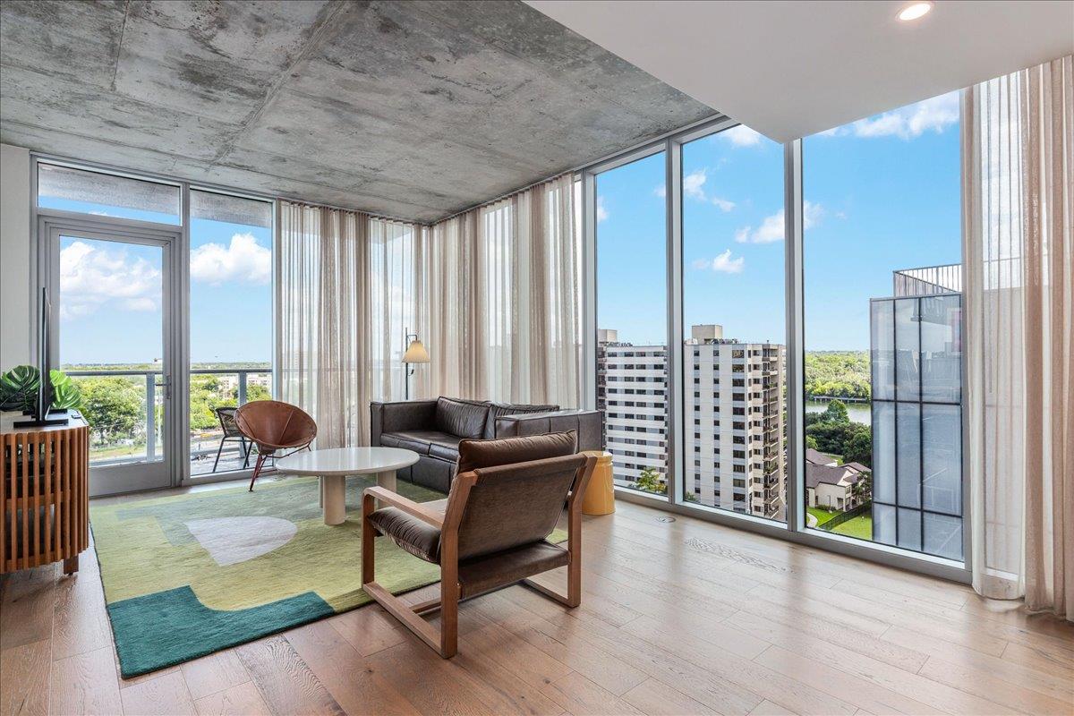 View 48 East Ave Unit #1308 in 48 East Condos 48 East Ave Unit #1308 - front exterior - Luxury home in 48 East Condos, Austin, TX