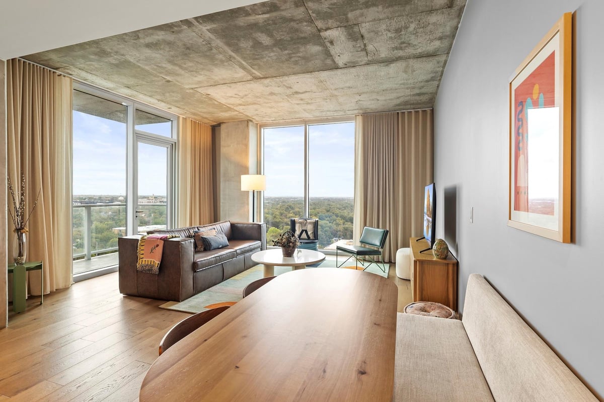 View 48 East Ave Unit #1804 in Natiivo 48 East Ave Unit #1804 - front exterior - Luxury home in Natiivo, Austin, TX