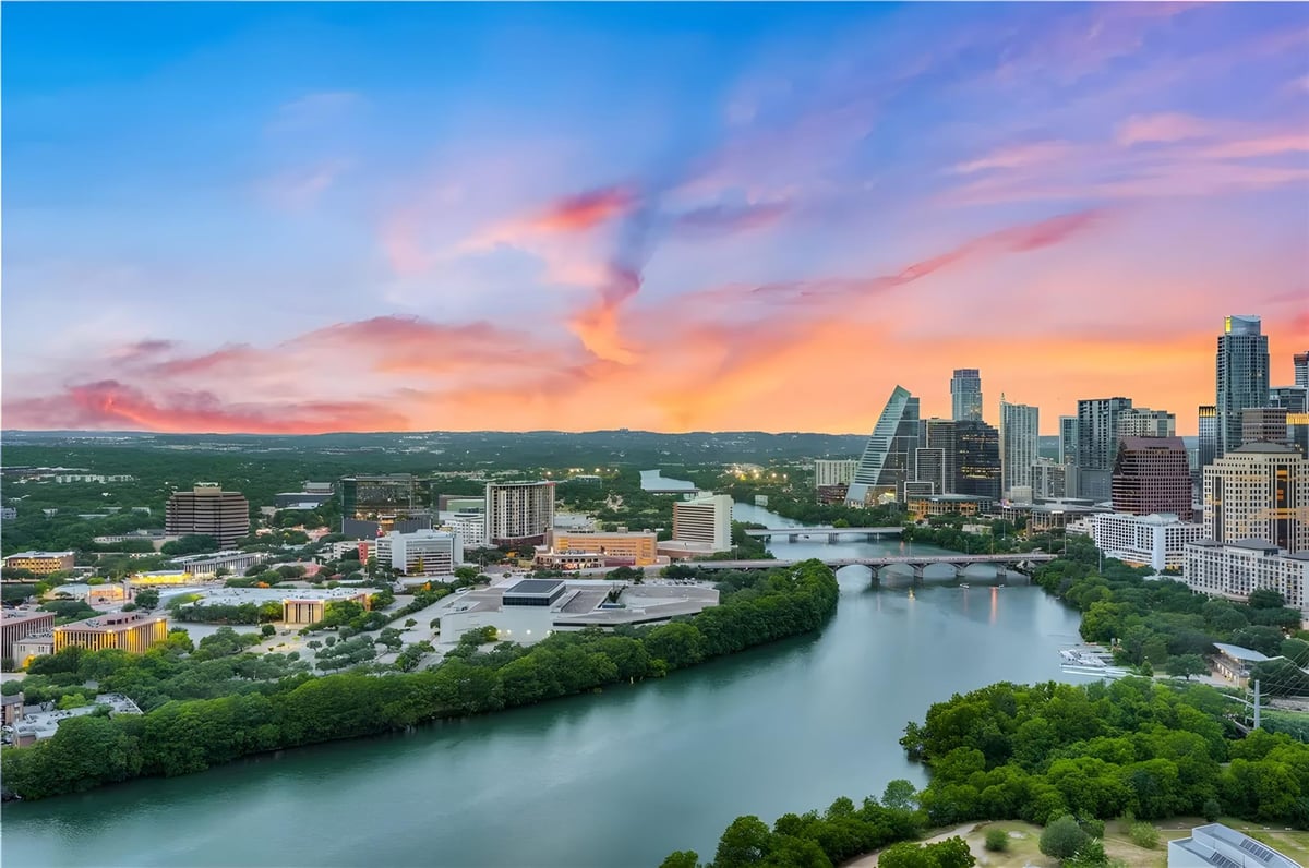 View 48 East Ave Unit #2005 in 48 East Condominiums 48 East Ave Unit #2005 - front exterior - Luxury home in 48 East Condominiums, Austin, TX
