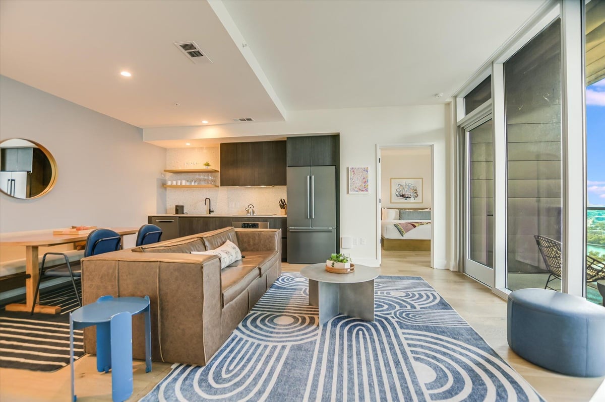 Kitchen at 48 East Ave Unit #3209 - 2 bed 2 bath home