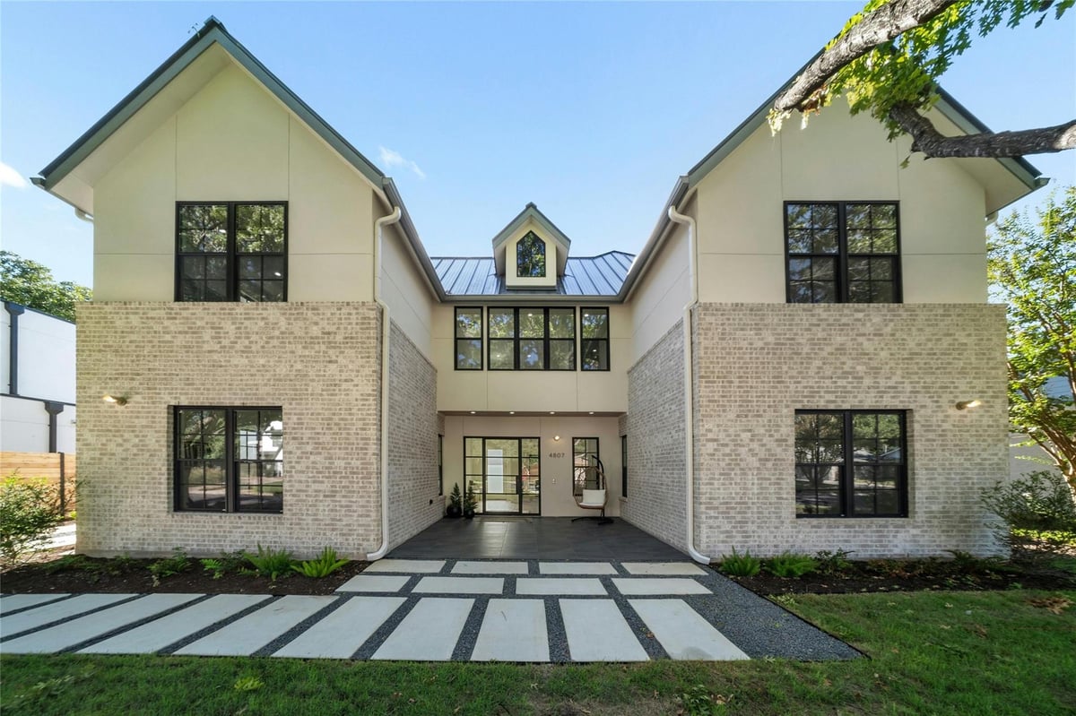View 4807 Placid PL in HIGHLAND VILLAGE 4807 Placid PL - front exterior - Luxury home in HIGHLAND VILLAGE, Austin, TX