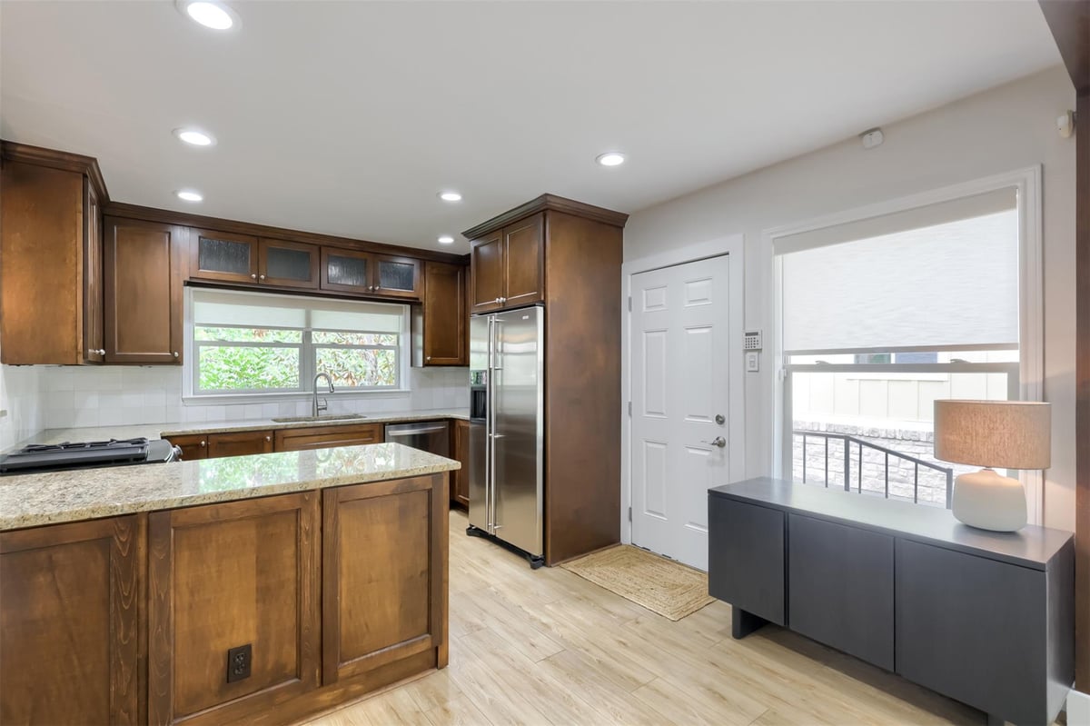 Primary bedroom at 4807 Woodview Ave - 2 bed 2 bath home
