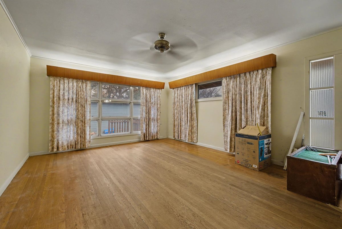 Primary bedroom at 4809 Westfield Dr - 3 bed 1 bath home