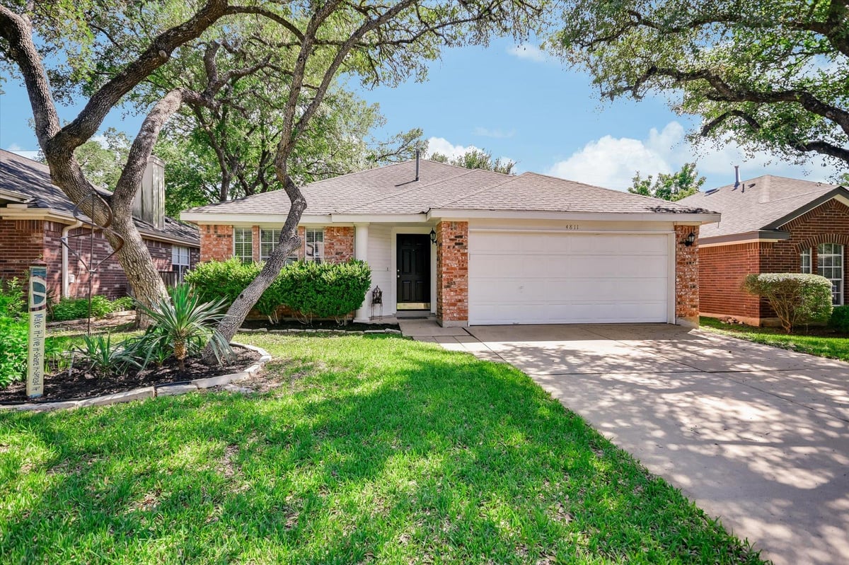 View 4811 Alta Loma DR in Maple Run Sec 09 4811 Alta Loma DR - front exterior - Luxury home in Maple Run Sec 09, Austin, TX