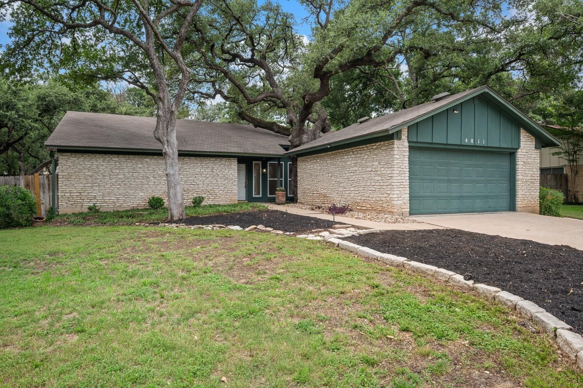 View 4811 Gerona Dr in Balcones Woods Sec 03A 4811 Gerona Dr - front exterior - Luxury home in Balcones Woods Sec 03A, Austin, TX
