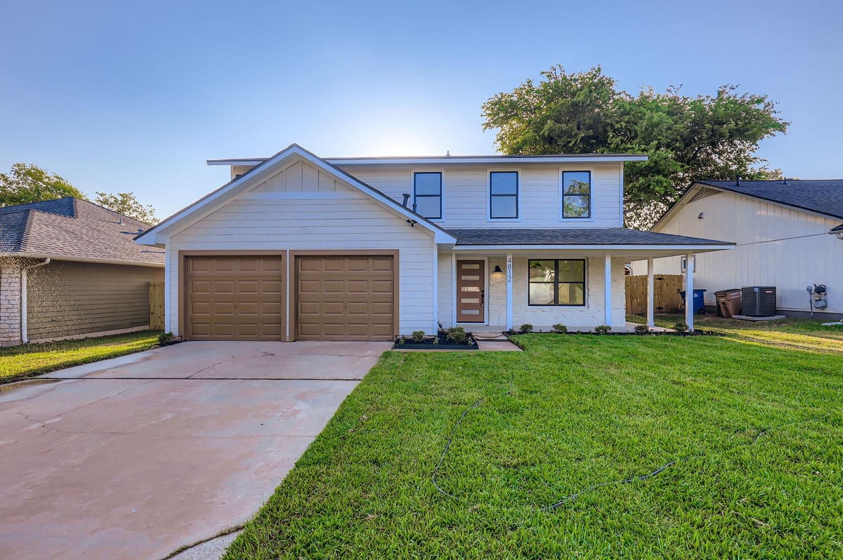 View 4812 Pelham Dr in Milwood Sec 08 4812 Pelham Dr - front exterior - Luxury home in Milwood Sec 08, Austin, TX