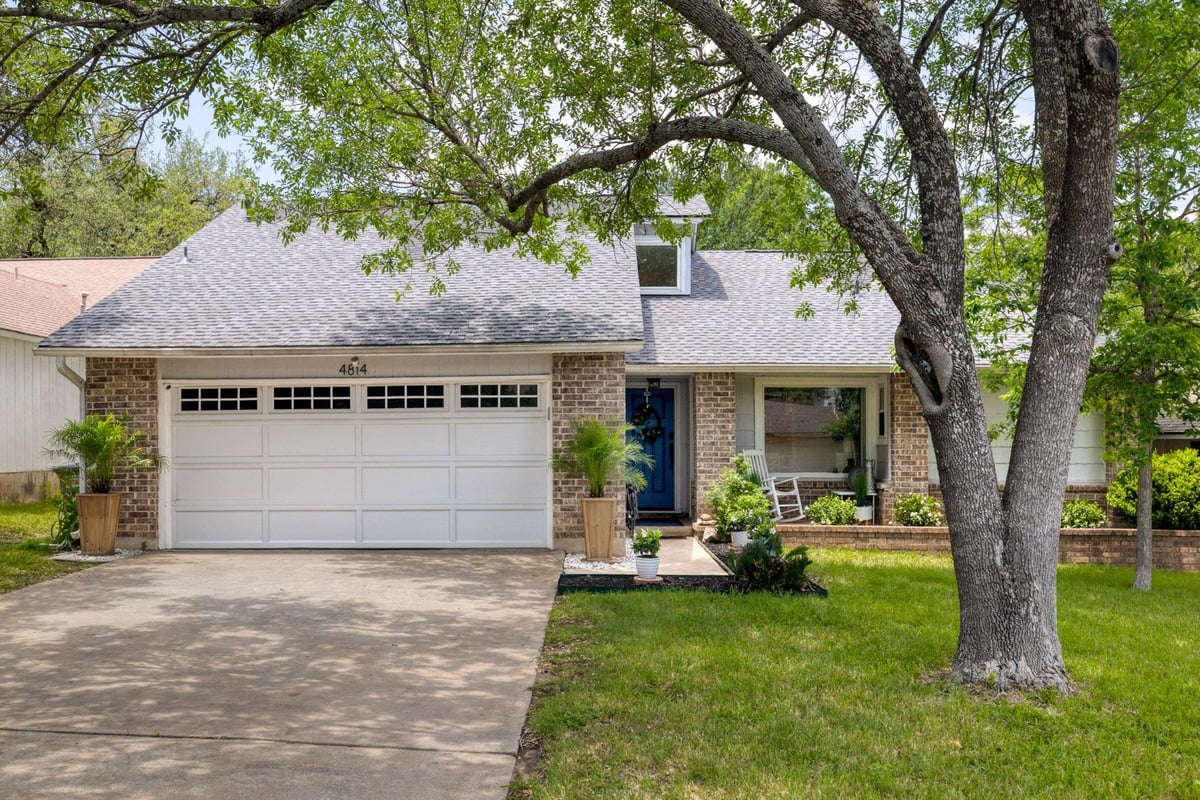 View 4814 Marblehead Dr in Milwood Sec 09 4814 Marblehead Dr - front exterior - Luxury home in Milwood Sec 09, Austin, TX