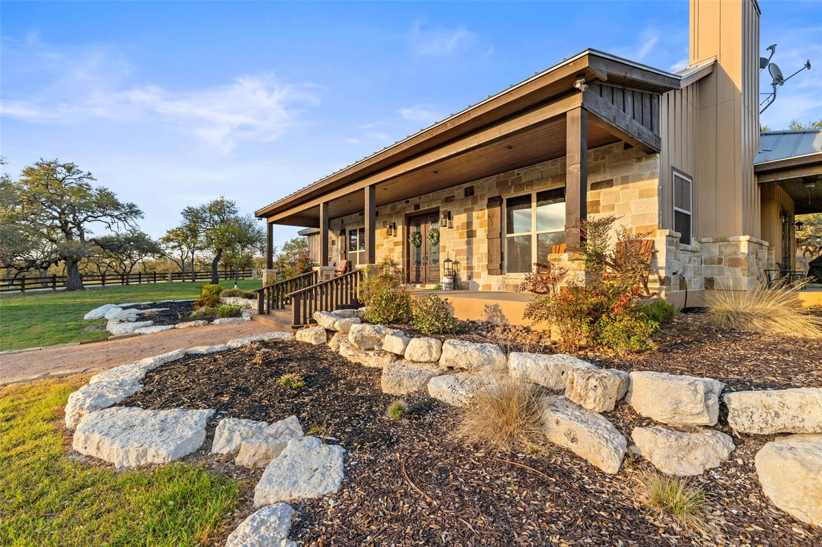 View 4827 Maenius RD in None 4827 Maenius RD - view with 4827 Maenius Rd in Blanco - Luxury home in None, Blanco, TX