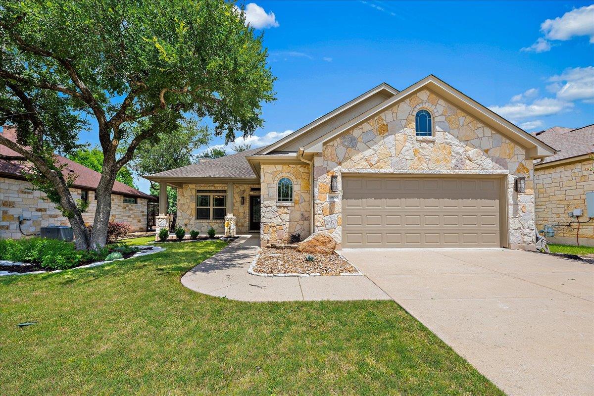 4900 Sonora Trce - front exterior - Luxury home in Heritage Oaks Sec 2, Georgetown, TX