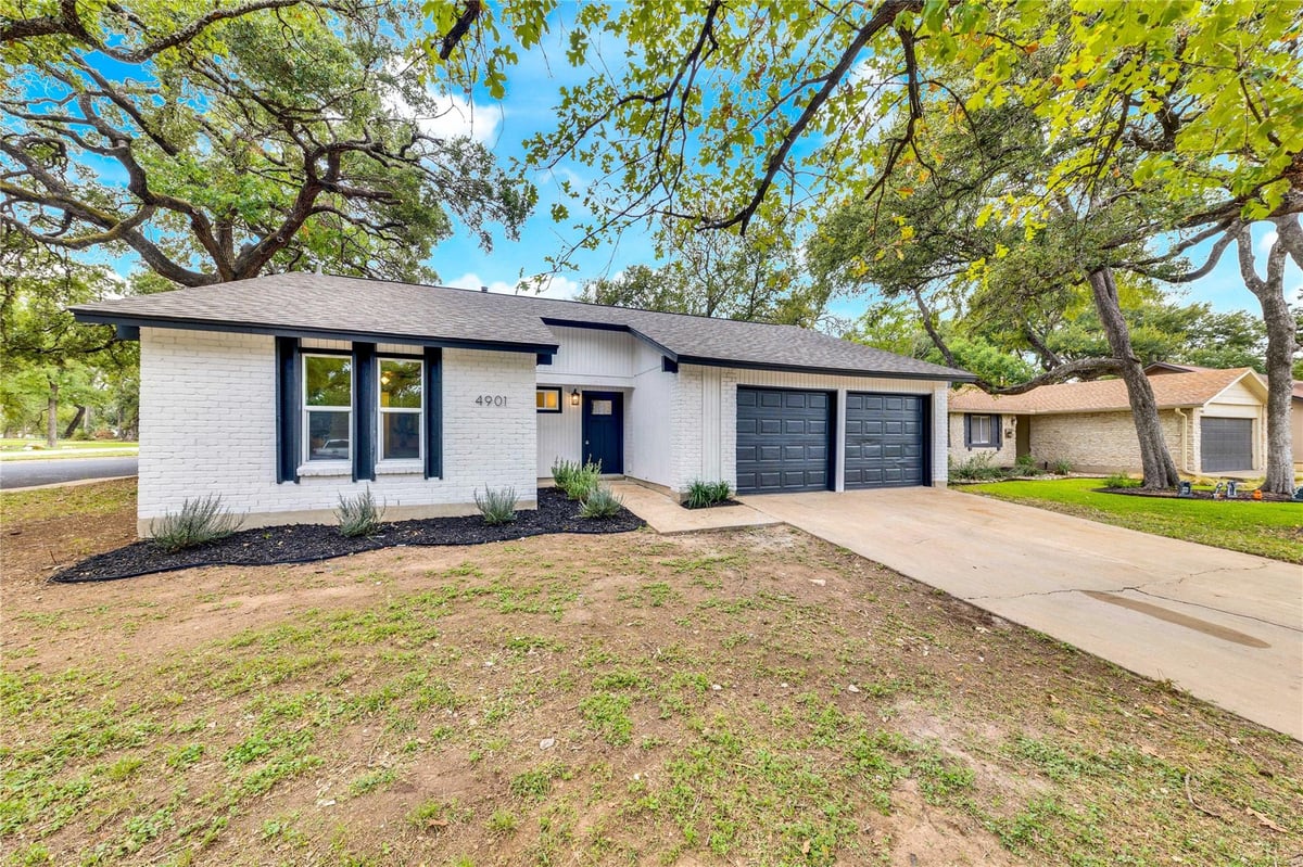 View 4901 Powder River Rd in Mesa Park Sec 01 4901 Powder River Rd - front exterior - Luxury home in Mesa Park Sec 01, Austin, TX