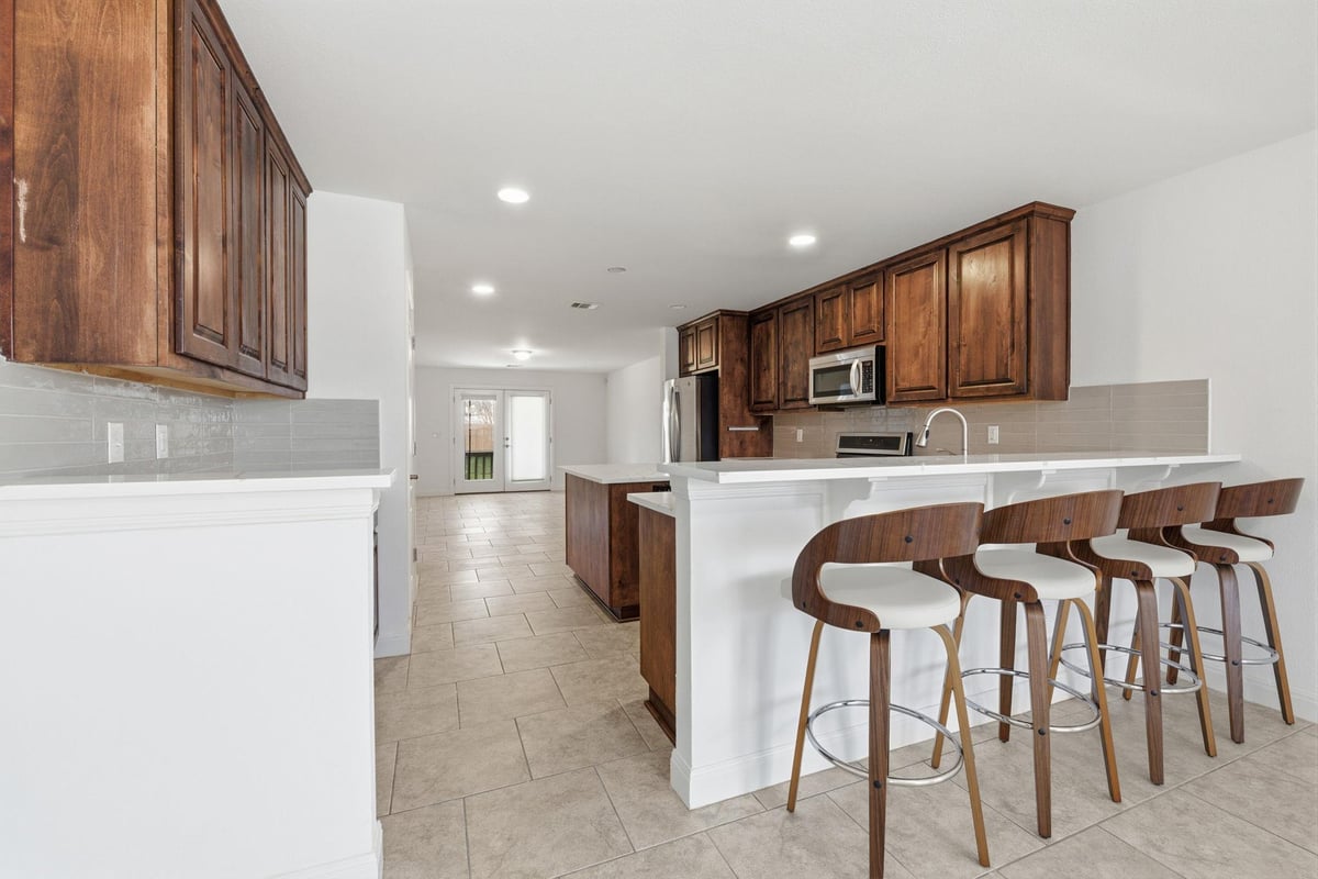 Living area at 4904 Eastdale Dr - 3 bed 2 bath home