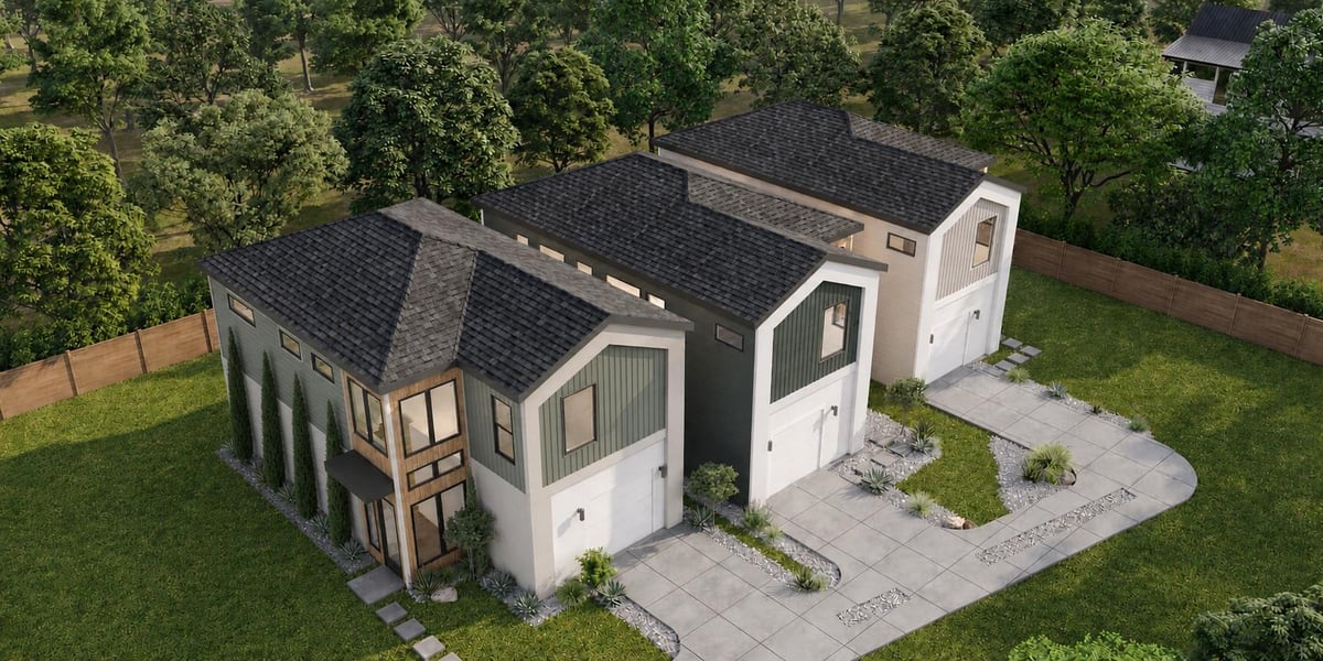 Primary bedroom at 4907 Majestic Dr Unit #2 - 3 bed 2 bath home