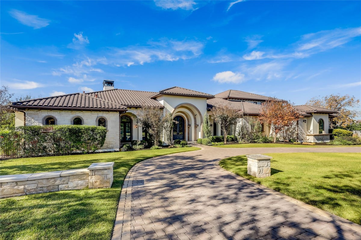 View 4908 Mirador DR in Barton Creek Sec M 4908 Mirador DR - front exterior - Luxury home in Barton Creek Sec M, Austin, TX