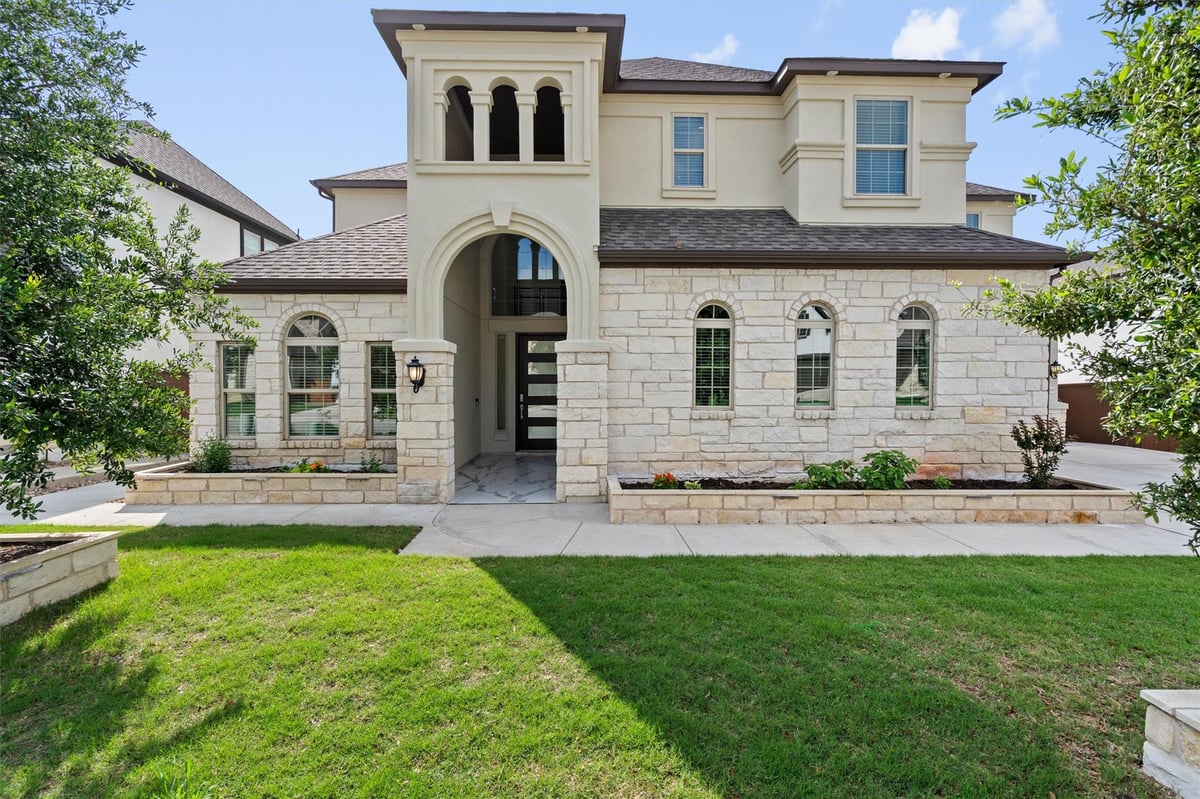 View 4909 Risana Bnd in Vizcaya 4909 Risana Bnd - front exterior - Luxury home in Vizcaya, Round Rock, TX