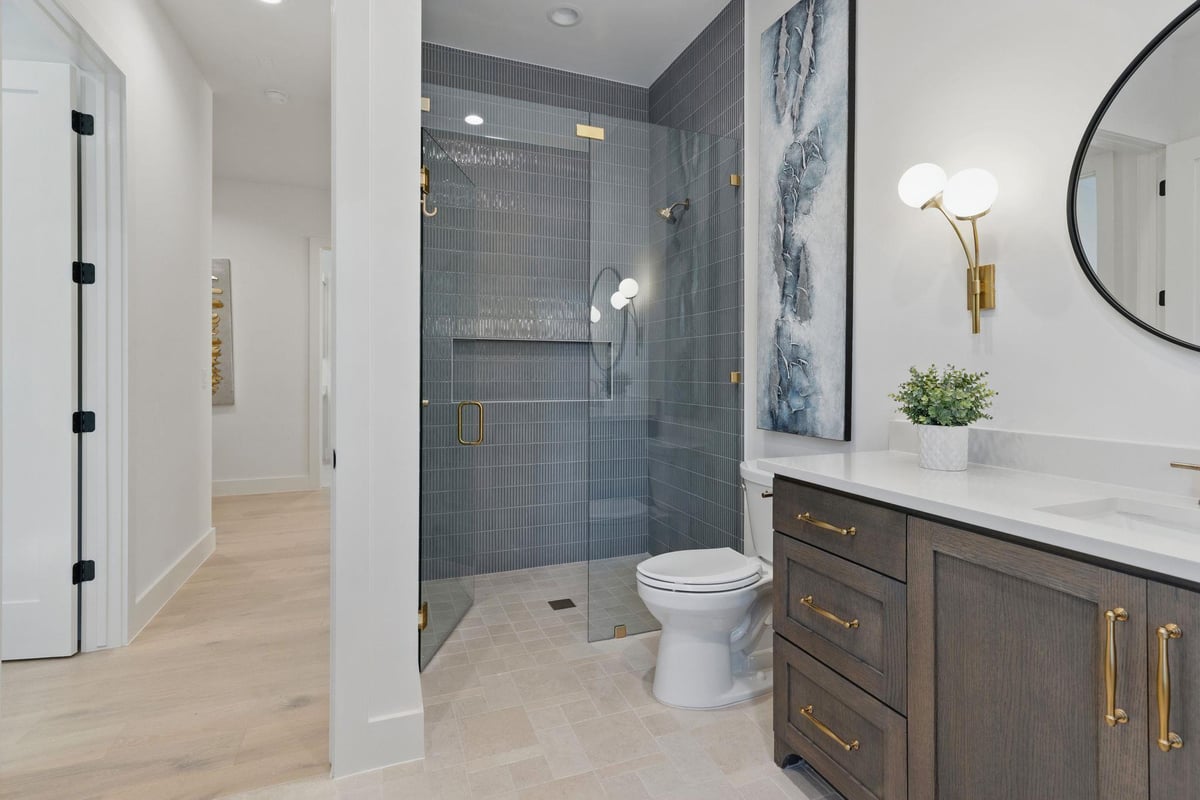 Bathroom at 4910 W Park Dr - 5 bed 4 bath home