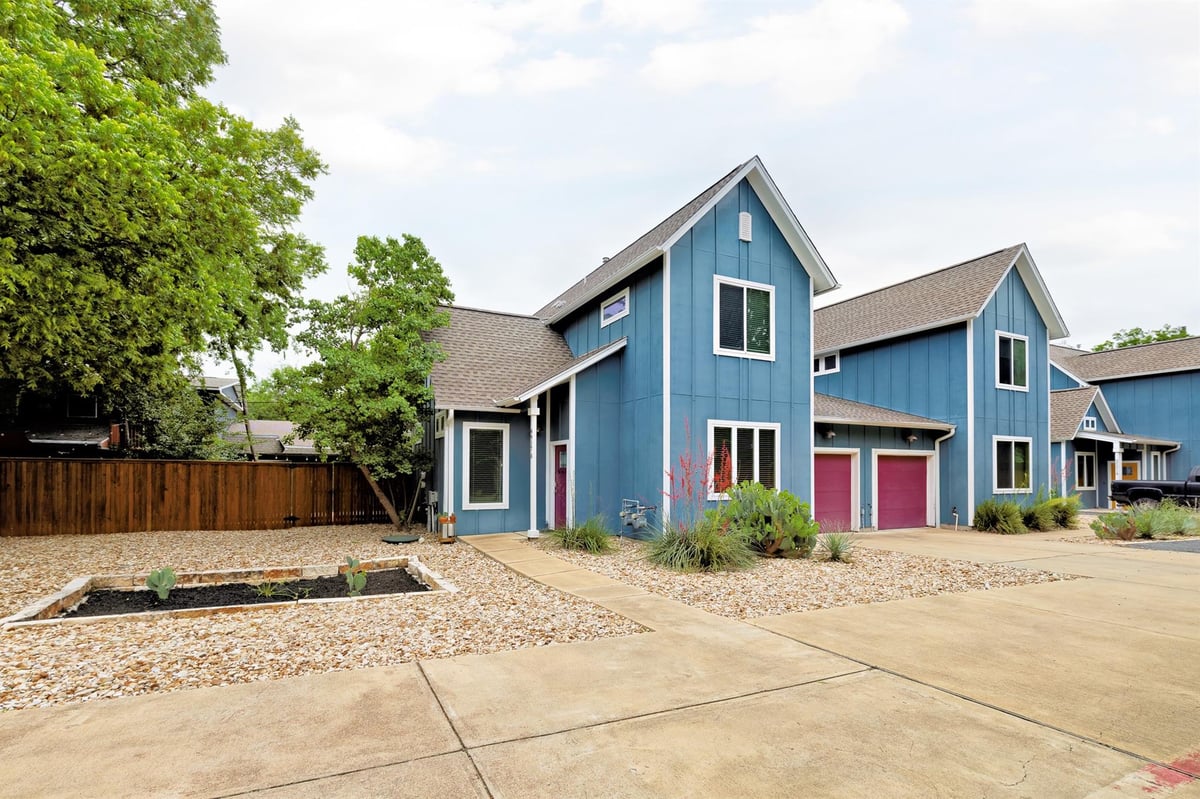 View 4917 Sunset Trl Unit #A in Sunset Trail Condos Ph 2 4917 Sunset Trl Unit #A - front exterior - Luxury home in Sunset Trail Condos Ph 2, Austin, TX