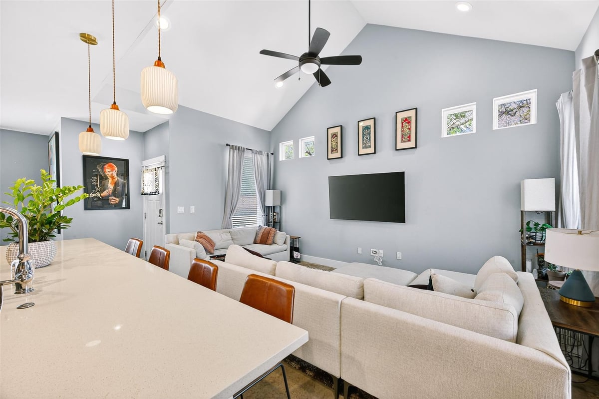 Primary bedroom at 4917 Sunset Trl Unit #A - 3 bed 2 bath home