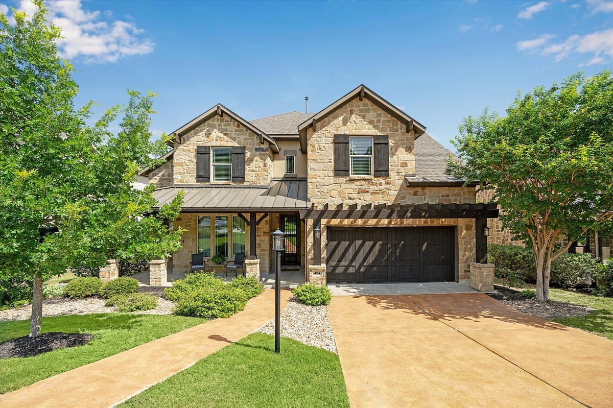 View 494 Anfield CIR in Lakeway Highlands Ph 2 Sec 4 494 Anfield CIR - front exterior - Luxury home in Lakeway Highlands Ph 2 Sec 4, Austin, TX