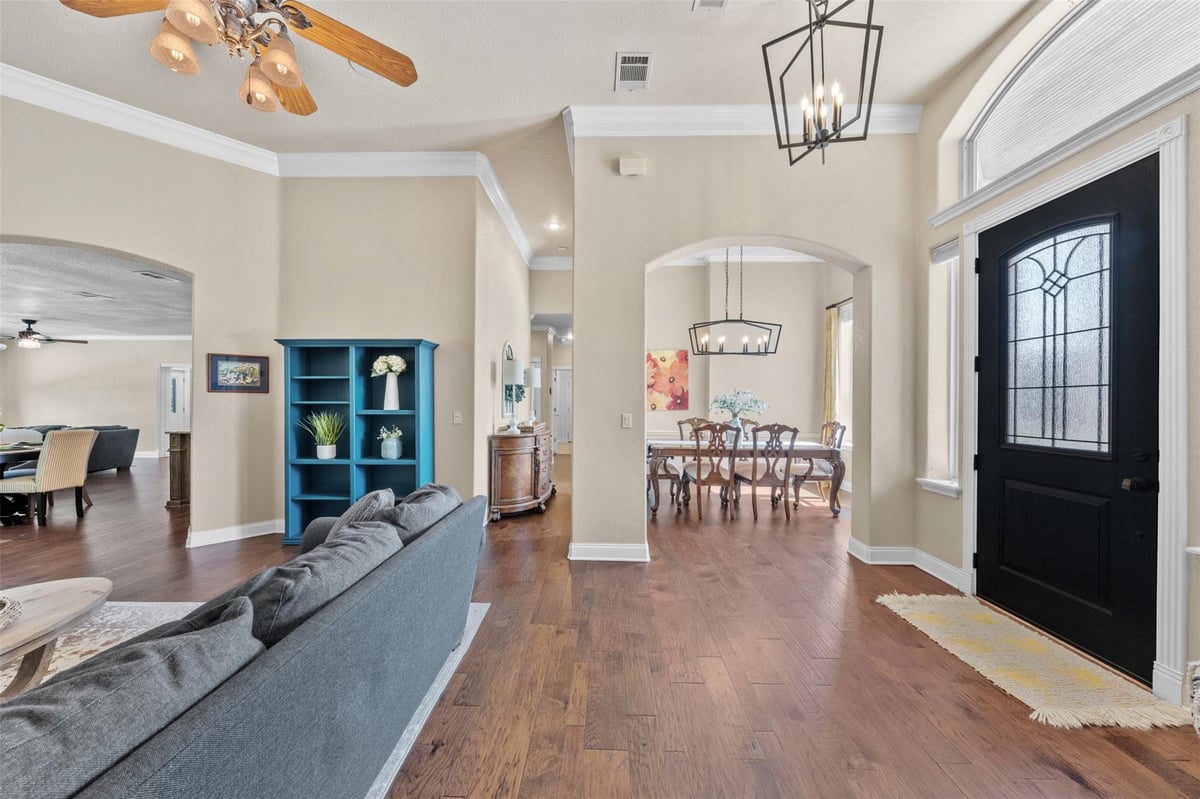 Primary bedroom at 4950 Lago Vista Dr - 4 bed 3 bath home