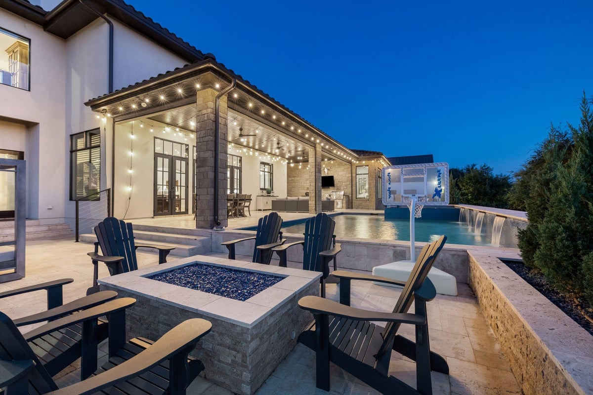 View 496 Primo Fiore Ter in Lakeway Highlands Ph 1 Sec 8A 496 Primo Fiore Ter - front exterior - Luxury home in Lakeway Highlands Ph 1 Sec 8A, Austin, TX