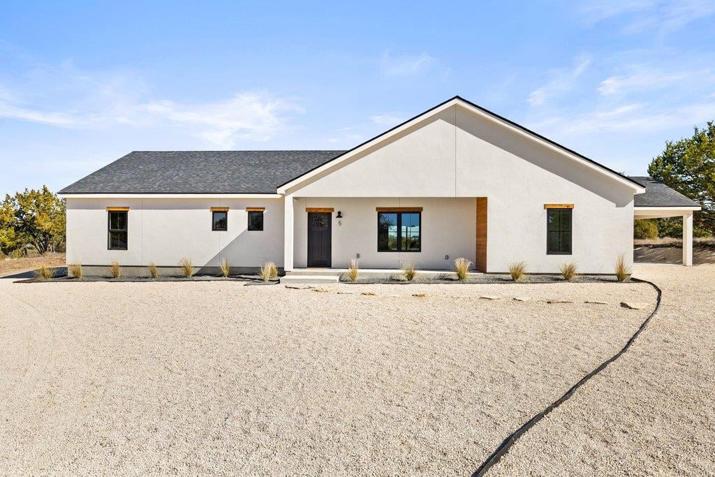 View 5 Shilo Cv in Wimberley Springs 5 Shilo Cv - front exterior - Luxury home in Wimberley Springs, Wimberley, TX