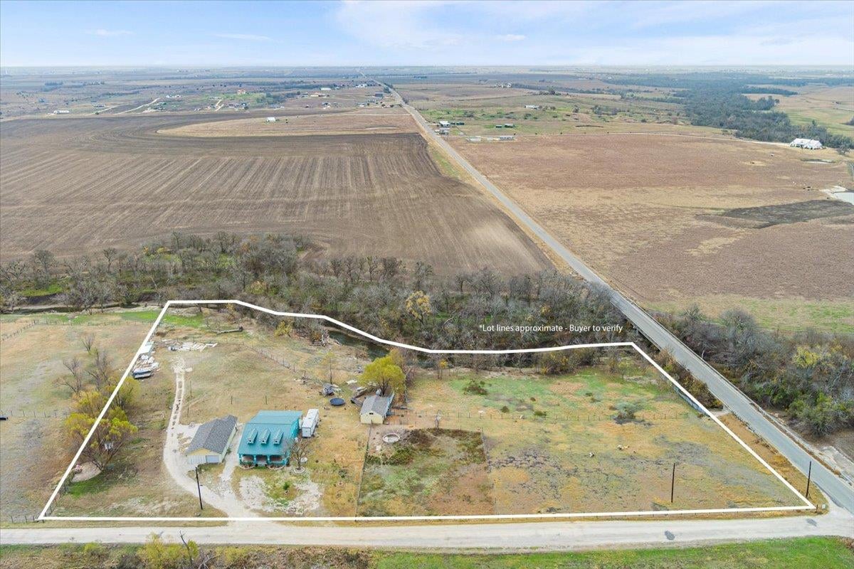 View 50 Dusty Dam Rd in CARTWRIGHT 50 Dusty Dam Rd - front exterior - Luxury home in CARTWRIGHT, Coupland, TX