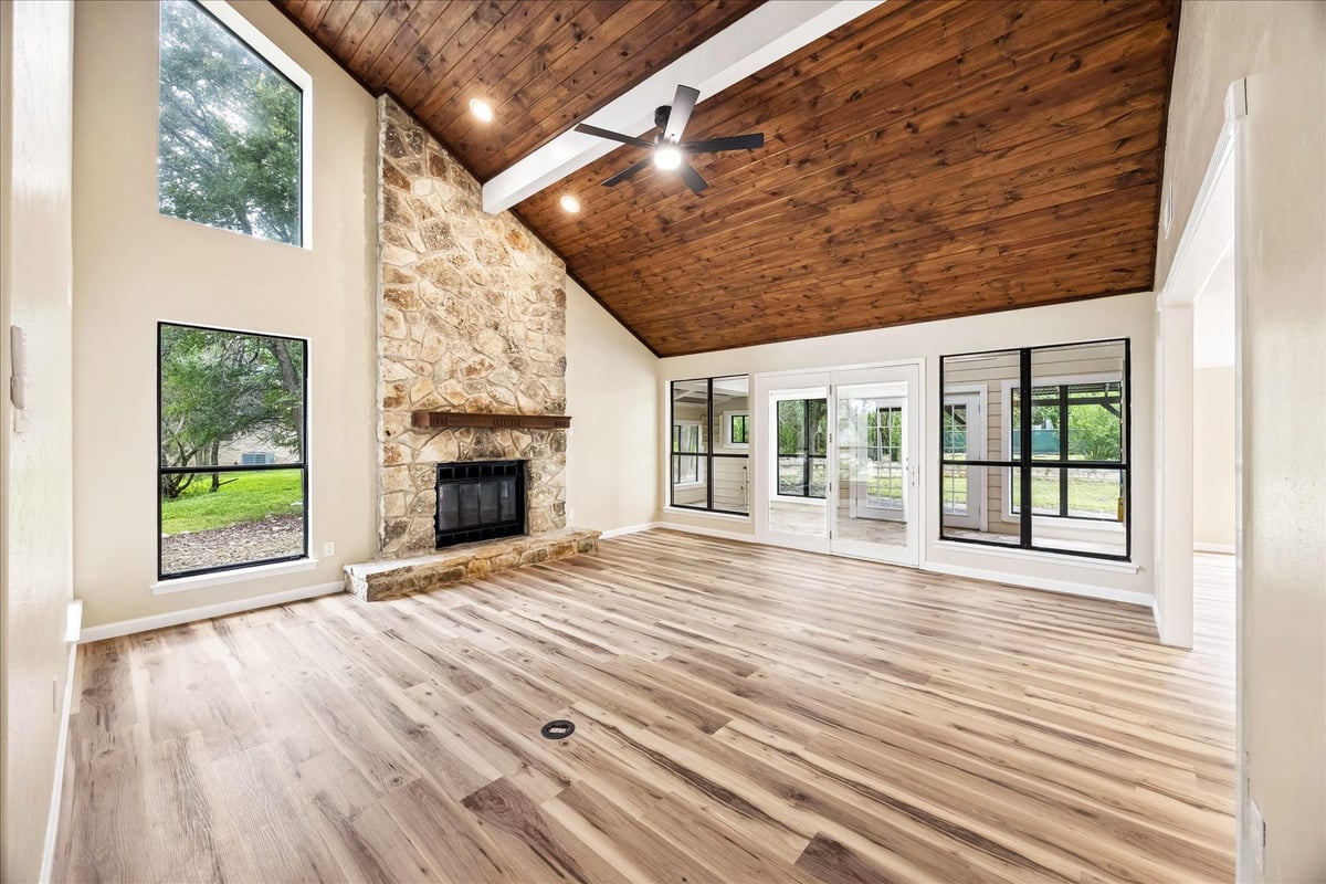 View 50 Palmer LN in Woodcreek Sec 2 50 Palmer LN - front exterior - Luxury home in Woodcreek Sec 2, Wimberley, TX