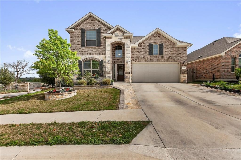 View 500 Allende Bend in Enclave at Estancia 500 Allende Bend - front exterior - Luxury home in Enclave at Estancia, Austin, TX