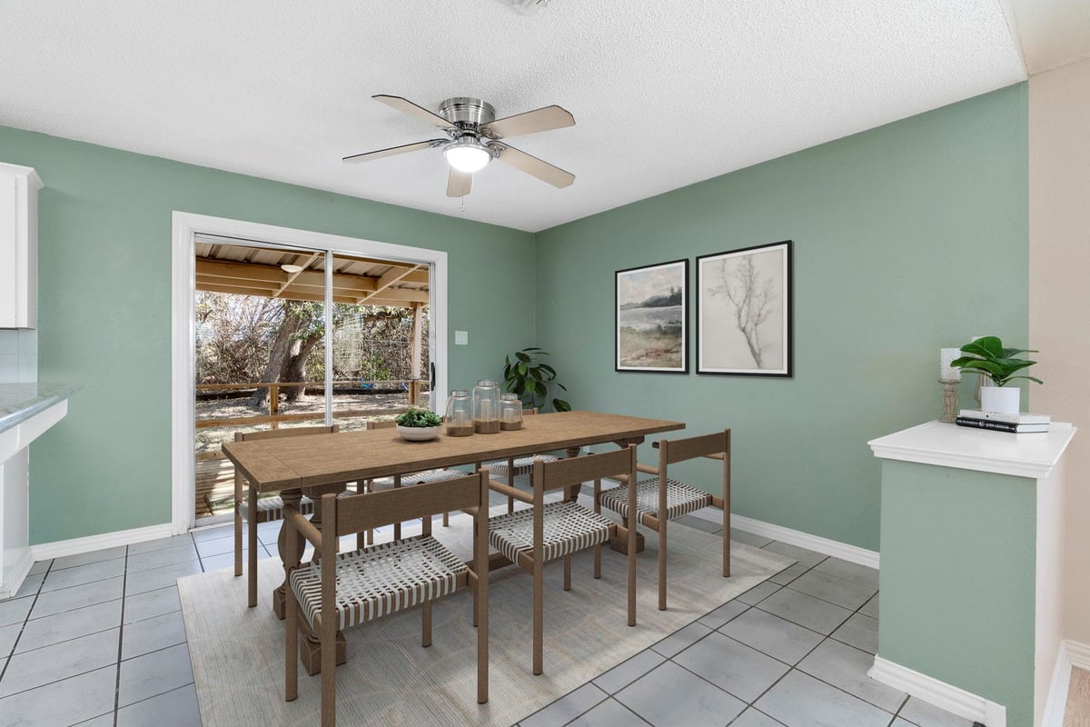 Kitchen at 500 Grand Prairie Cir - 3 bed 1 bath home