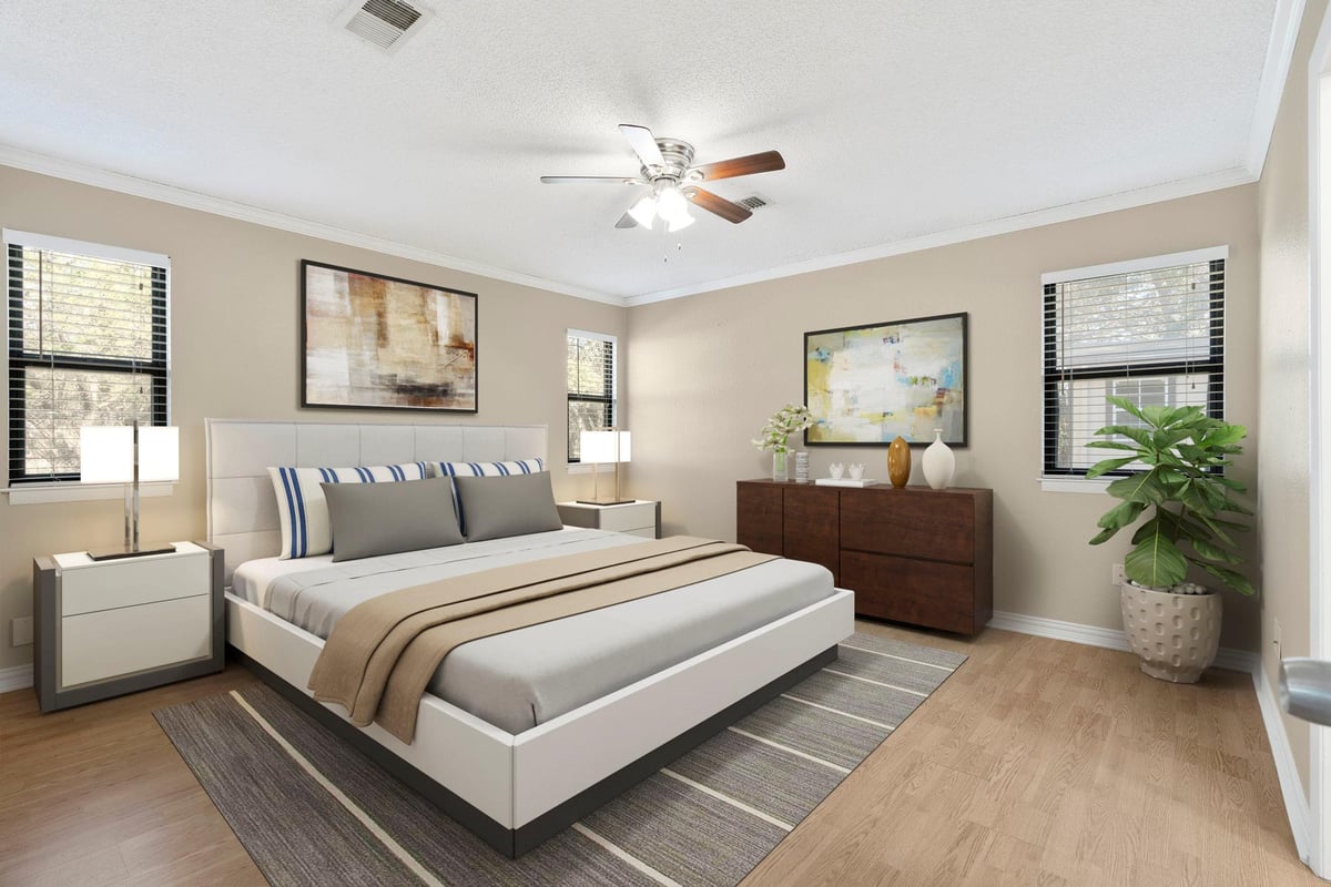 Primary bedroom at 500 Grand Prairie Cir - 3 bed 1 bath home