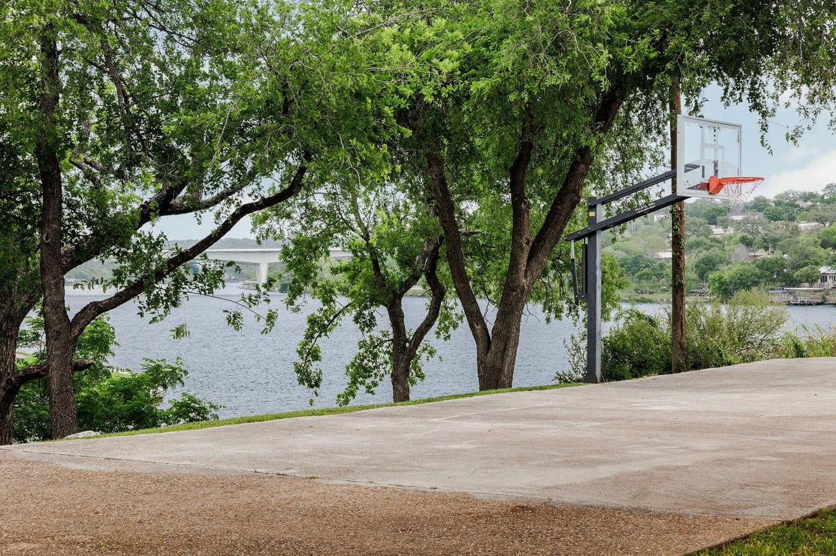View 500 Lakeshore DR in Marble Falls City 500 Lakeshore DR - front exterior - Luxury home in Marble Falls City, Marble Falls, TX
