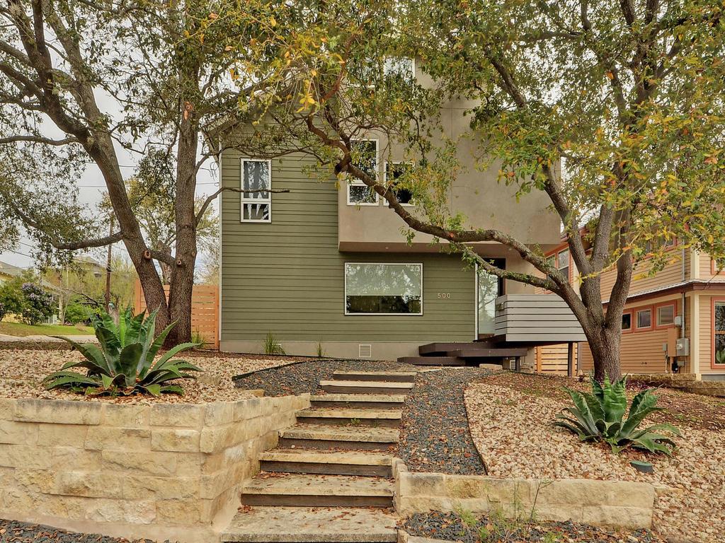 View 500 Leland ST in Blue Bonnet Hills 500 Leland ST - front exterior - Luxury home in Blue Bonnet Hills, Austin, TX
