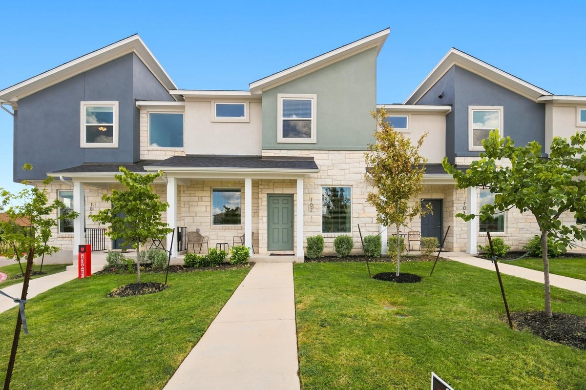 View 500 Municipal DR Unit #102 in Municipal Drive Townhomes 500 Municipal DR Unit #102 - property photo 1 - Luxury home in Municipal Drive Townhomes, Leander, TX