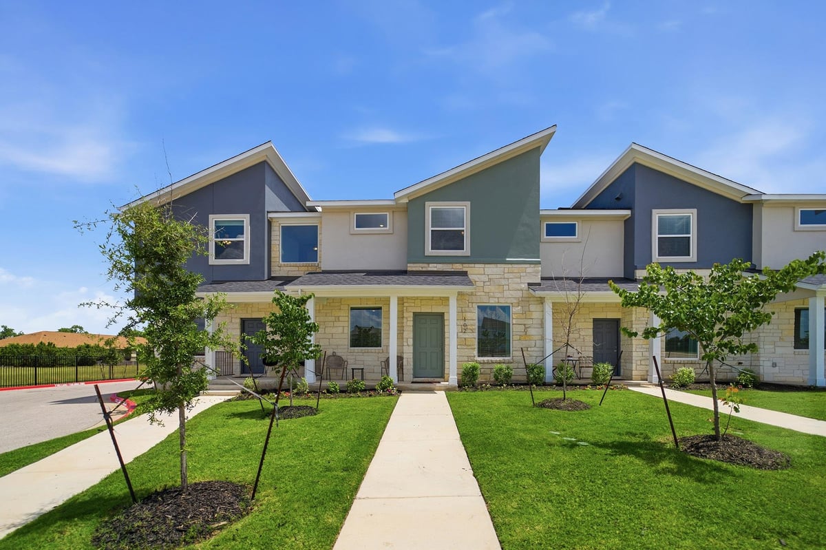 View 500 Municipal DR Unit #403 in Municipal Drive Townhomes 500 Municipal DR Unit #403 - property photo 1 - Luxury home in Municipal Drive Townhomes, Leander, TX