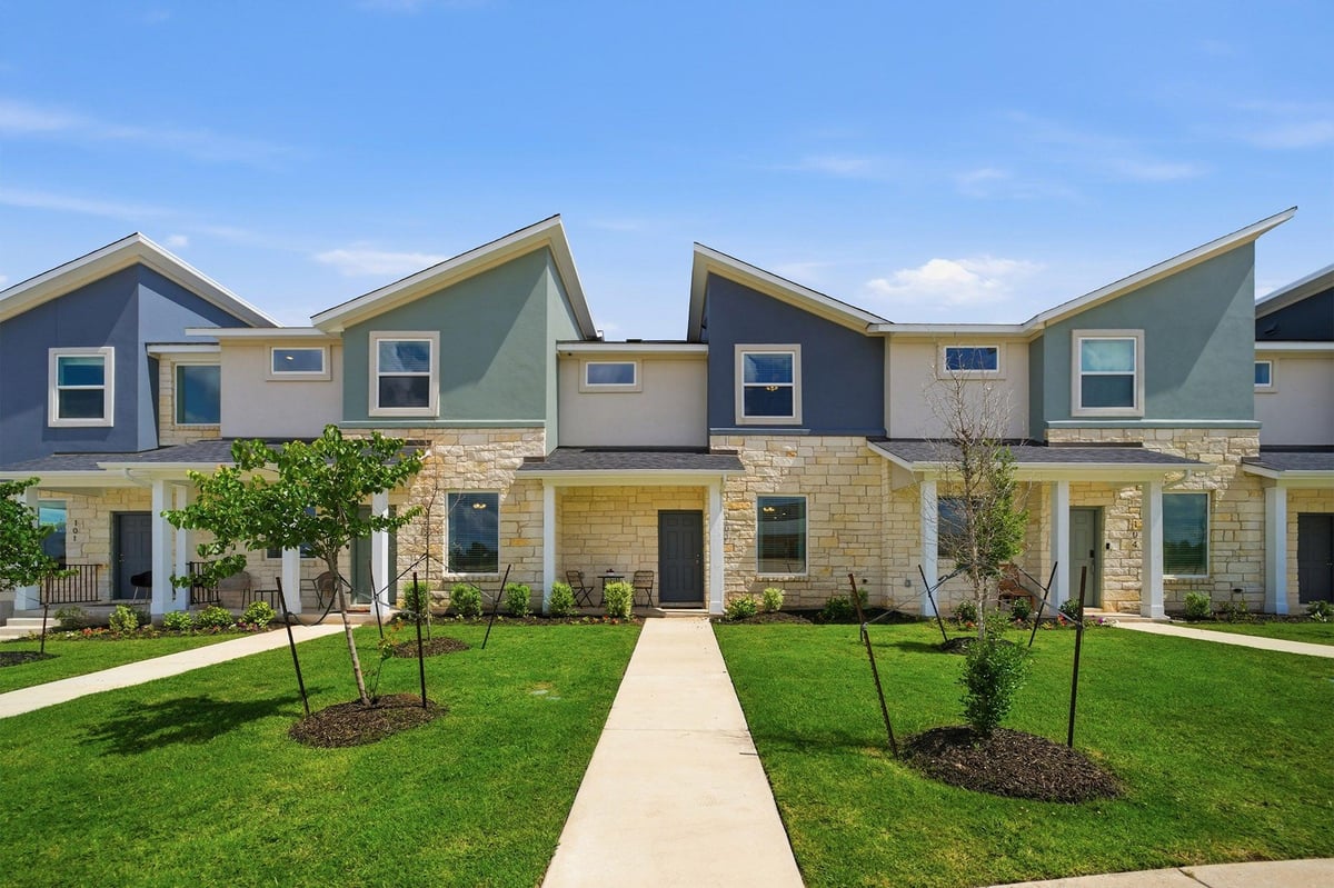 View 500 Municipal DR Unit #404 in Municipal Drive Townhomes 500 Municipal DR Unit #404 - property photo 1 - Luxury home in Municipal Drive Townhomes, Leander, TX